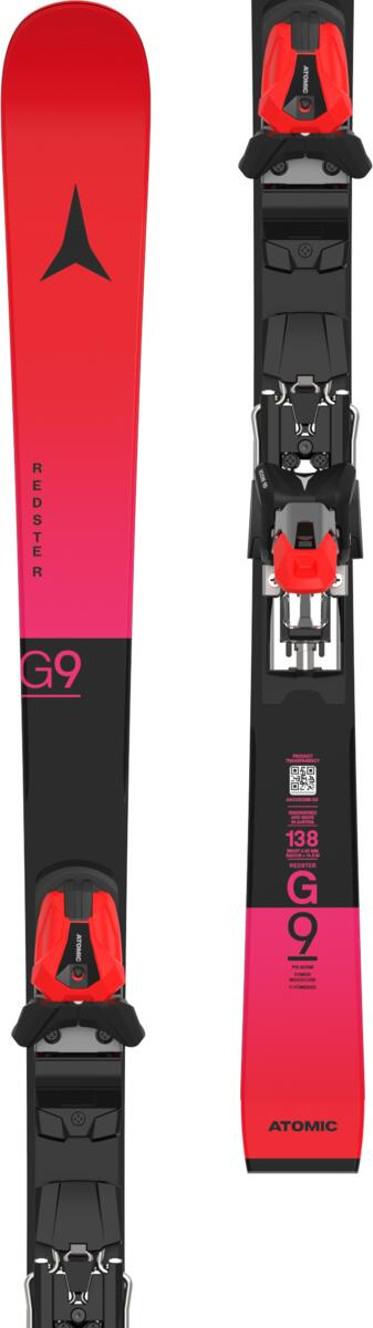ATOMIC alpinskidor med bindningar Redster FIS G9 J-RP3 med Icon 10