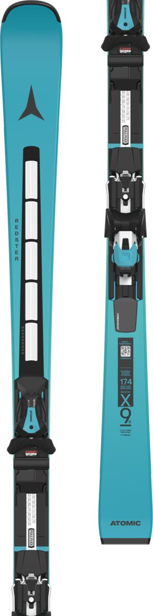 ATOMIC skidset Redster X9S RVSK S IFI teal blue med P I 12 GW