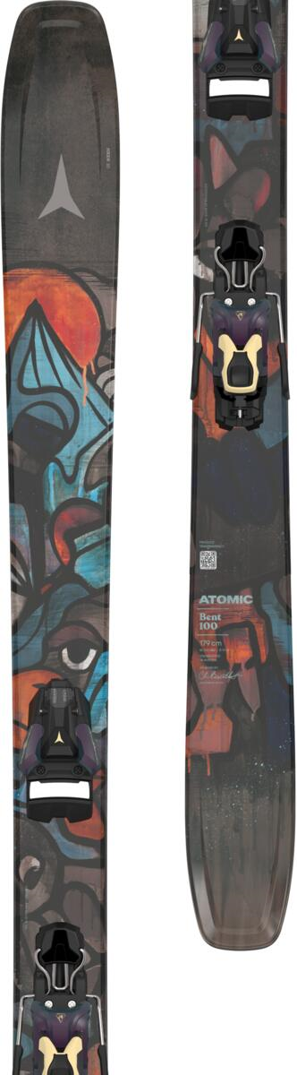 ATOMIC skidset Bent 100 med STR 12 GW