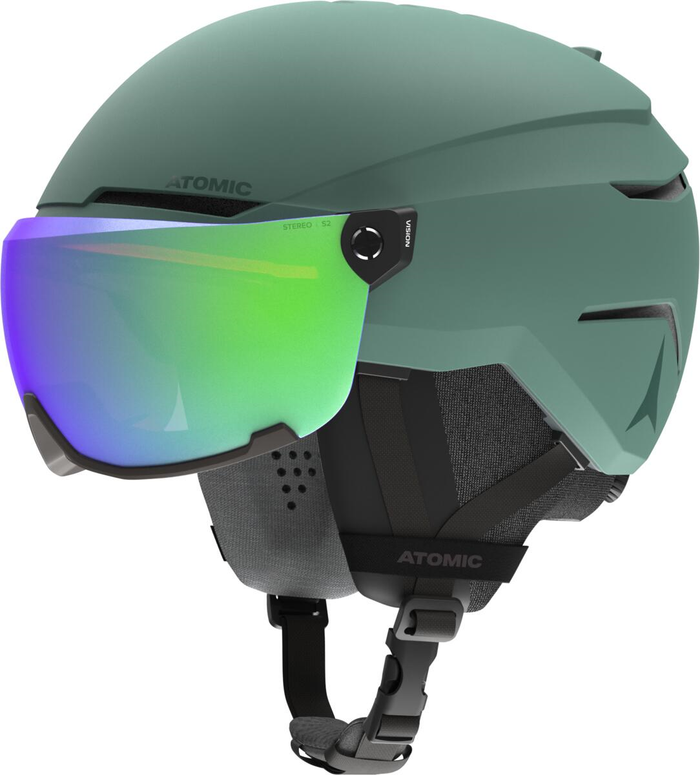 ATOMIC hjälm Savor Visor ST mörkgrön med grön ST C2