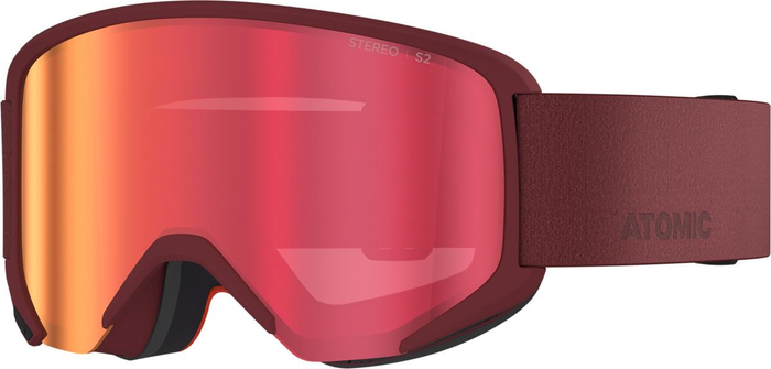 ATOMIC goggles Savor M Stereo maroon med röd ST C2