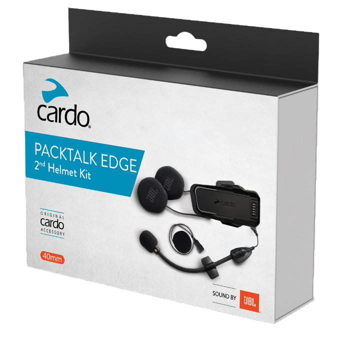 CARDO 2nd Hjälmkit 40mm JBL PackTalk Edge