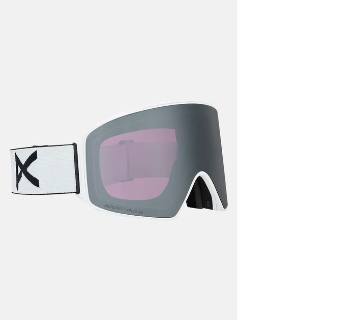 ANON glasögon M4 Cylindrical white w/perceive sunny onyx C4 /variable violet C2
