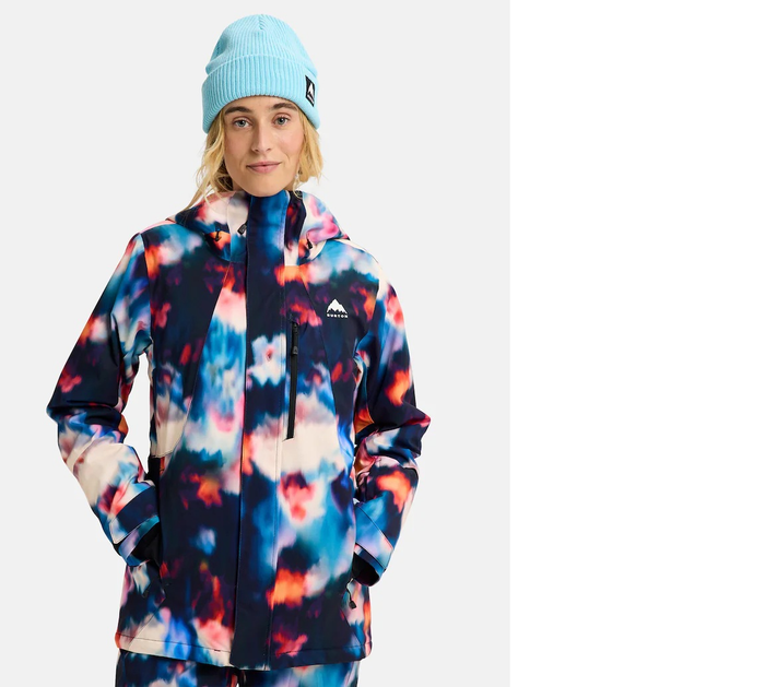 BURTON WMS Reserve 2L Ins Stretch floral blur jacka
