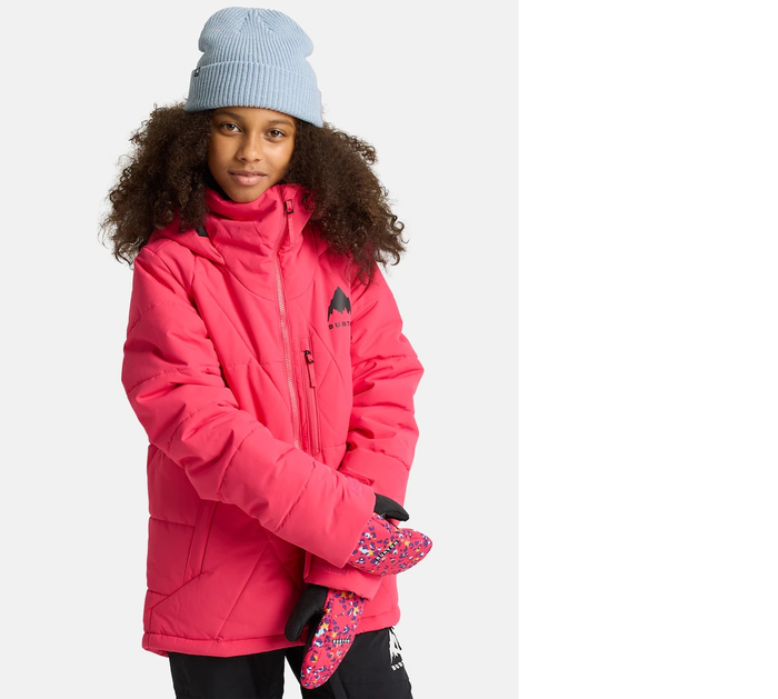 BURTON Kids Spindal 2L azalea pink jacka