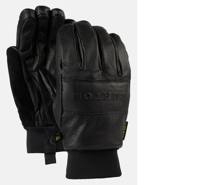 BURTON gloves Treeline Leather true black