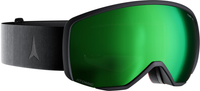 ATOMIC Revent JR S Flash svart med gröna flash C2 goggles — slutsåld