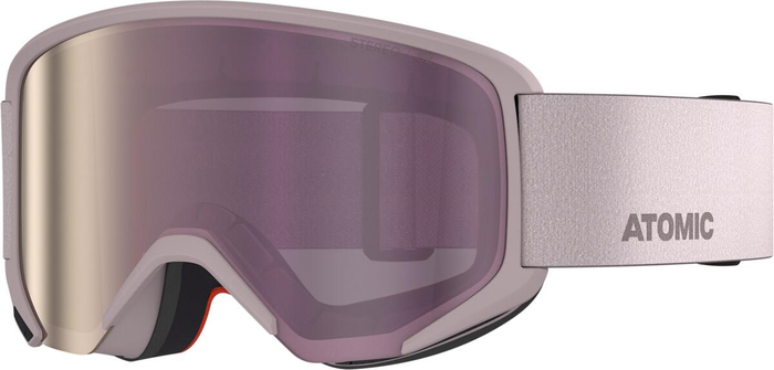 ATOMIC Savor M Stereo grå rosa med lila ST C2 goggles