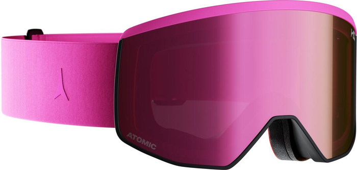 ATOMIC Four Pro M HD rosa med rosa koppar HD C2-3 goggles