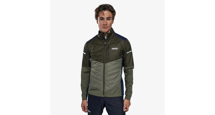 SWIX Dynamic Hybrid Insulated jacket olive/dark olive