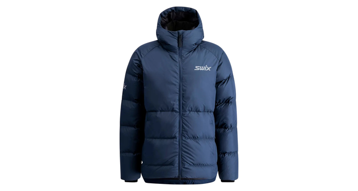 SWIX Team Puffy jacket dark navy