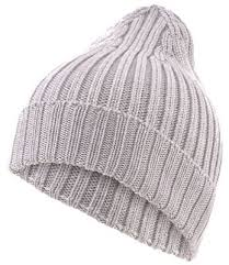 FALKE skidmössa Merino X-Fine ribbad grå