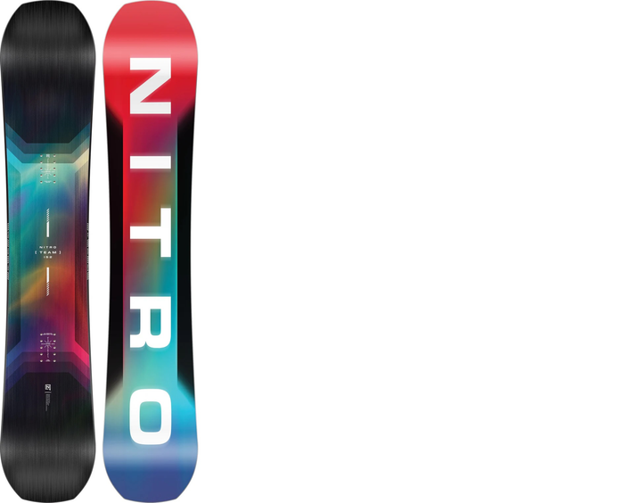 NITRO Team Wide flersfärgad snowboard