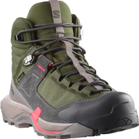 SALOMON shoes X Ultra Alpine Mid GTX W olive night/nine iron/rouge red