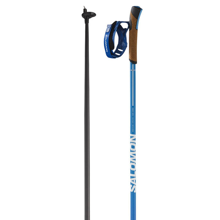 SALOMON S/Max Carbon Click blue/black skiing poles