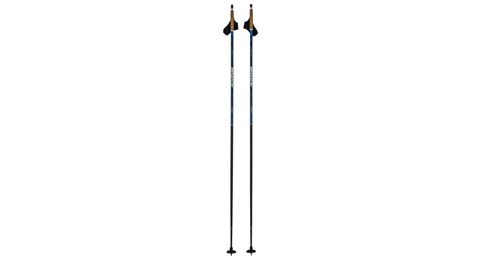 SWIX Dynamic D2 black/blue cross country skiing poles