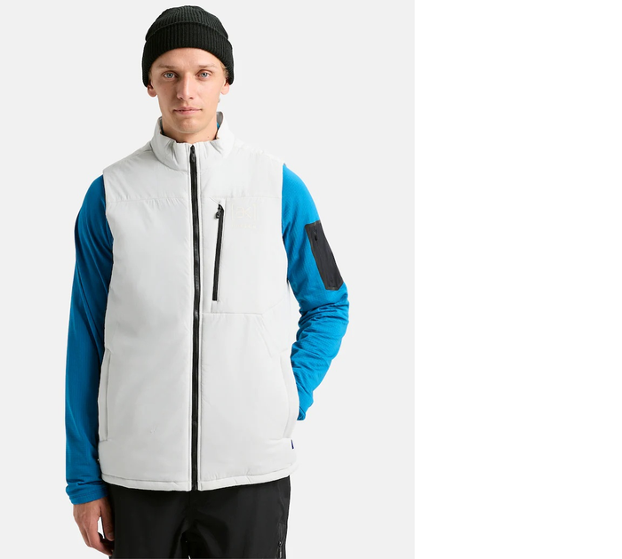 BURTON AK Helium Isolerad Väst cloud grey