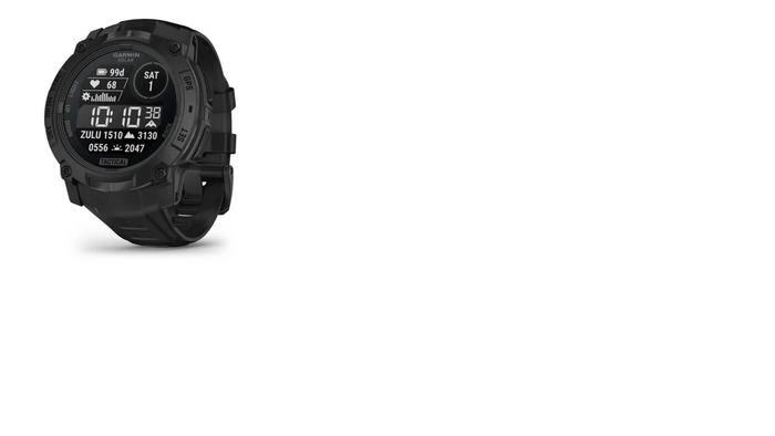 GARMIN Instinct 3 Tactical Solar 50mm svart