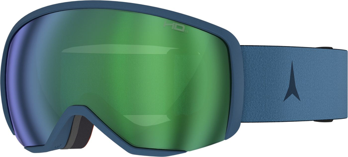 ATOMIC Revent JR S HD iceberg med gröna HD C2-C3 goggles