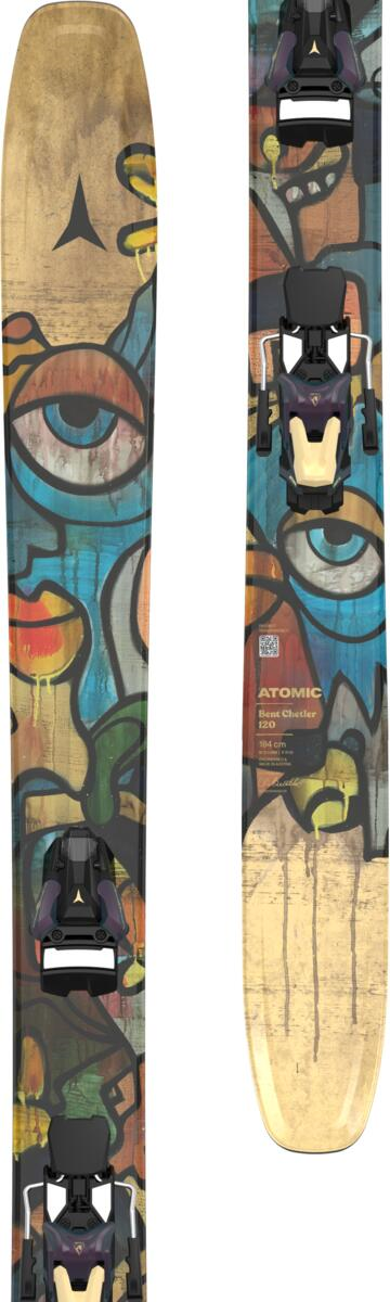 ATOMIC Bent Chetler 120 w/N Strive 14 GW ski set