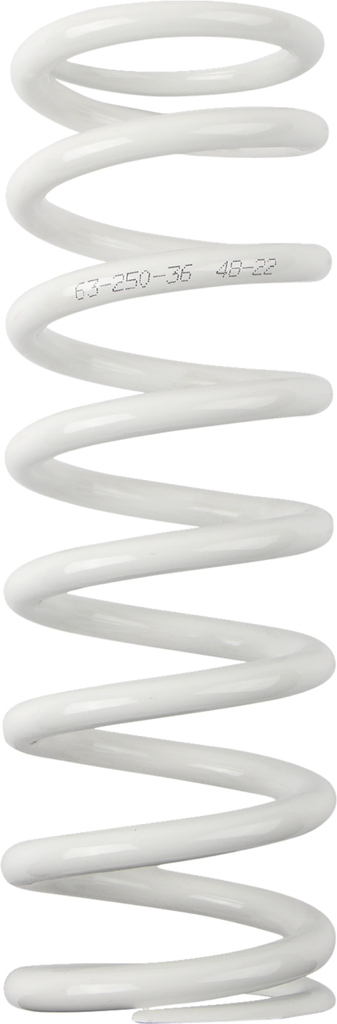 PE rear spring WP 36Nm 250mm white HQ/KTM/GasGas