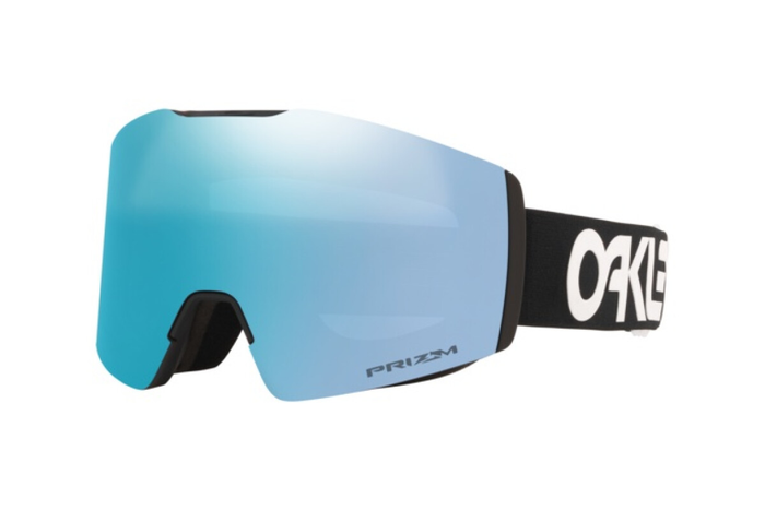 OAKLEY Fall Line M Factory pilot svart med prizm snow sapphire irid goggles