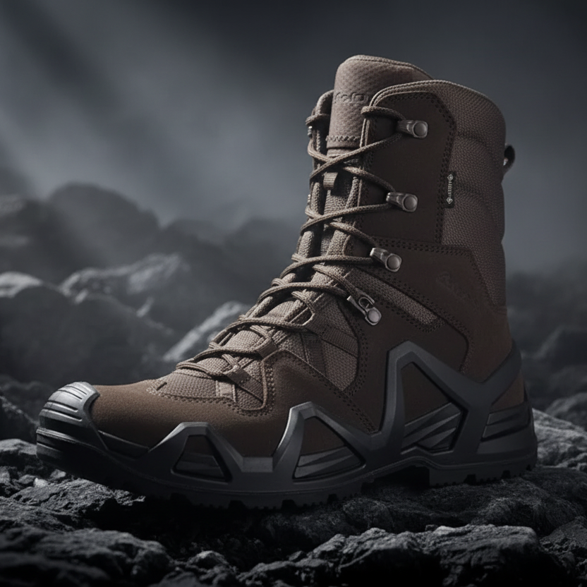 LOWA tactical footwear Zephyr MK2 GTX HI dark brown