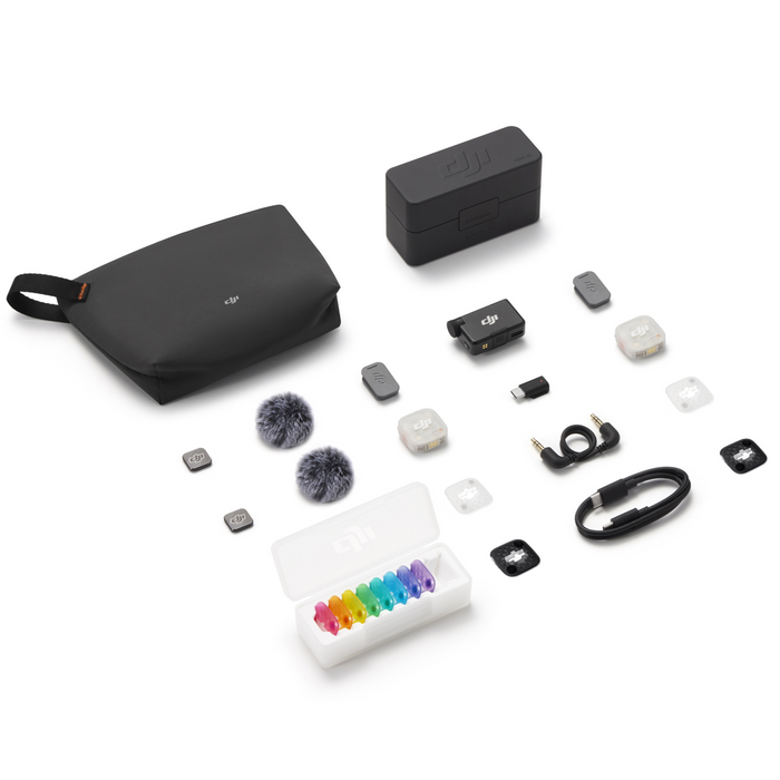 DJI Mic Mini 2S (2 TX + 1 RX + Charging Case)