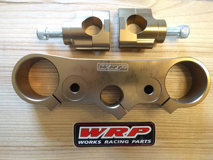 WRP-brygga med styreklämmor KTM SX/EXC 00-04 brons