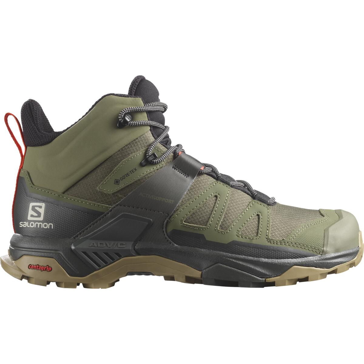 salomon-apavi-x-ultra-4-mid-gtx-dark-green-brown