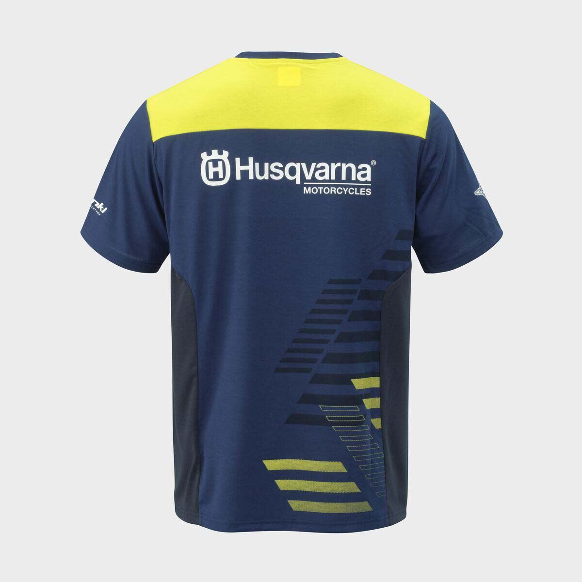 husqvarna-t-krekls-team-tee-blue-yellow