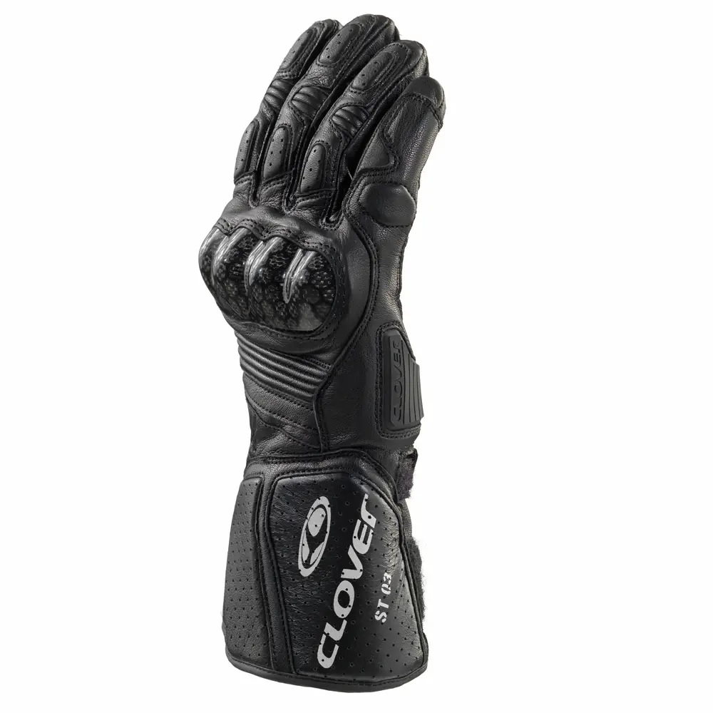 clover-cimdi-st-03-leather-sport-black
