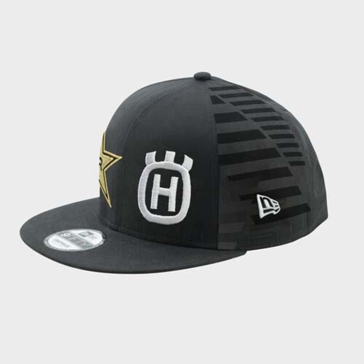 husqvarna-cepure-replica-team-flat-cap-rockstar-black