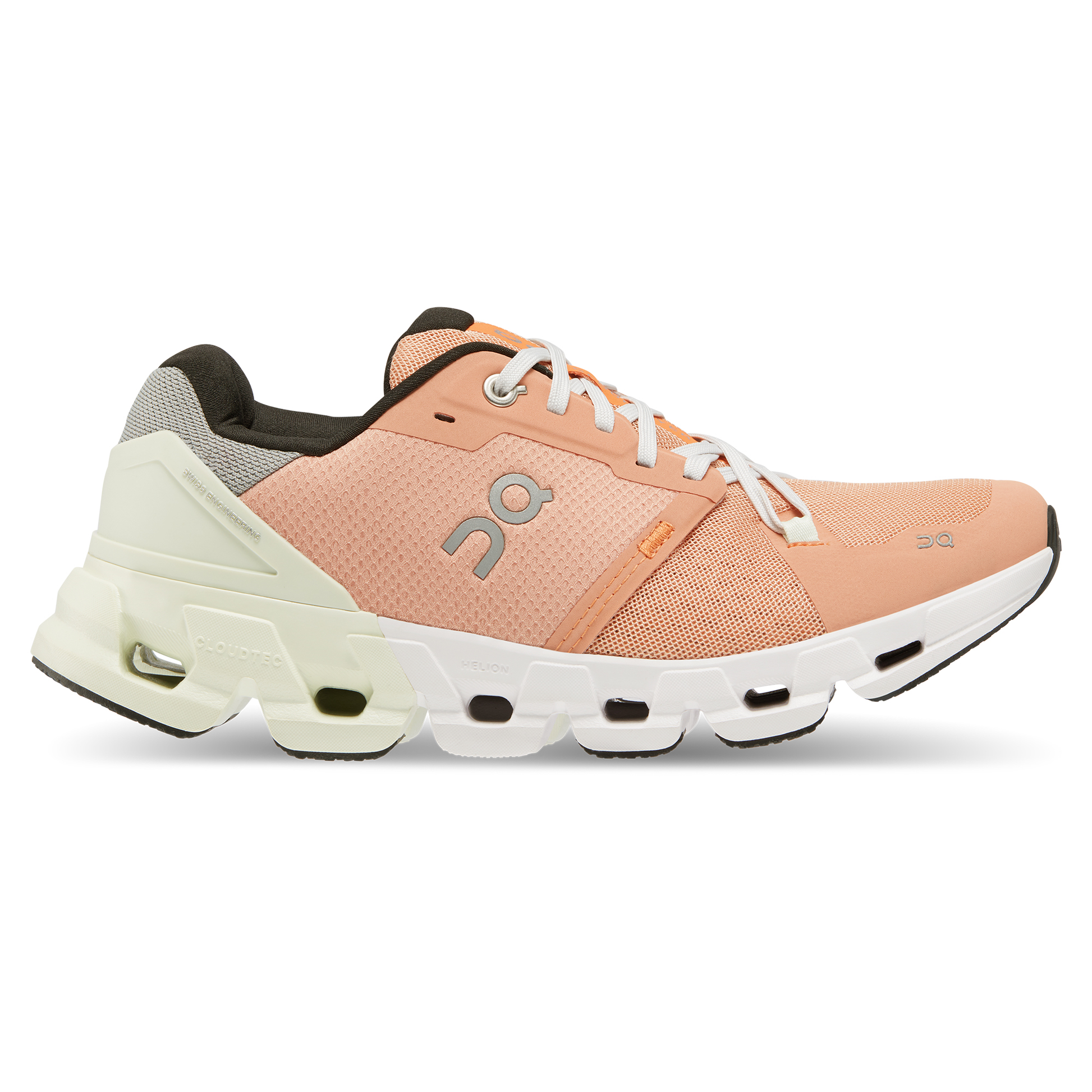 on-apavi-cloudflyer-4-w-peach-light-green