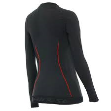 dainese-termokrekls-ls-wmn-black-red