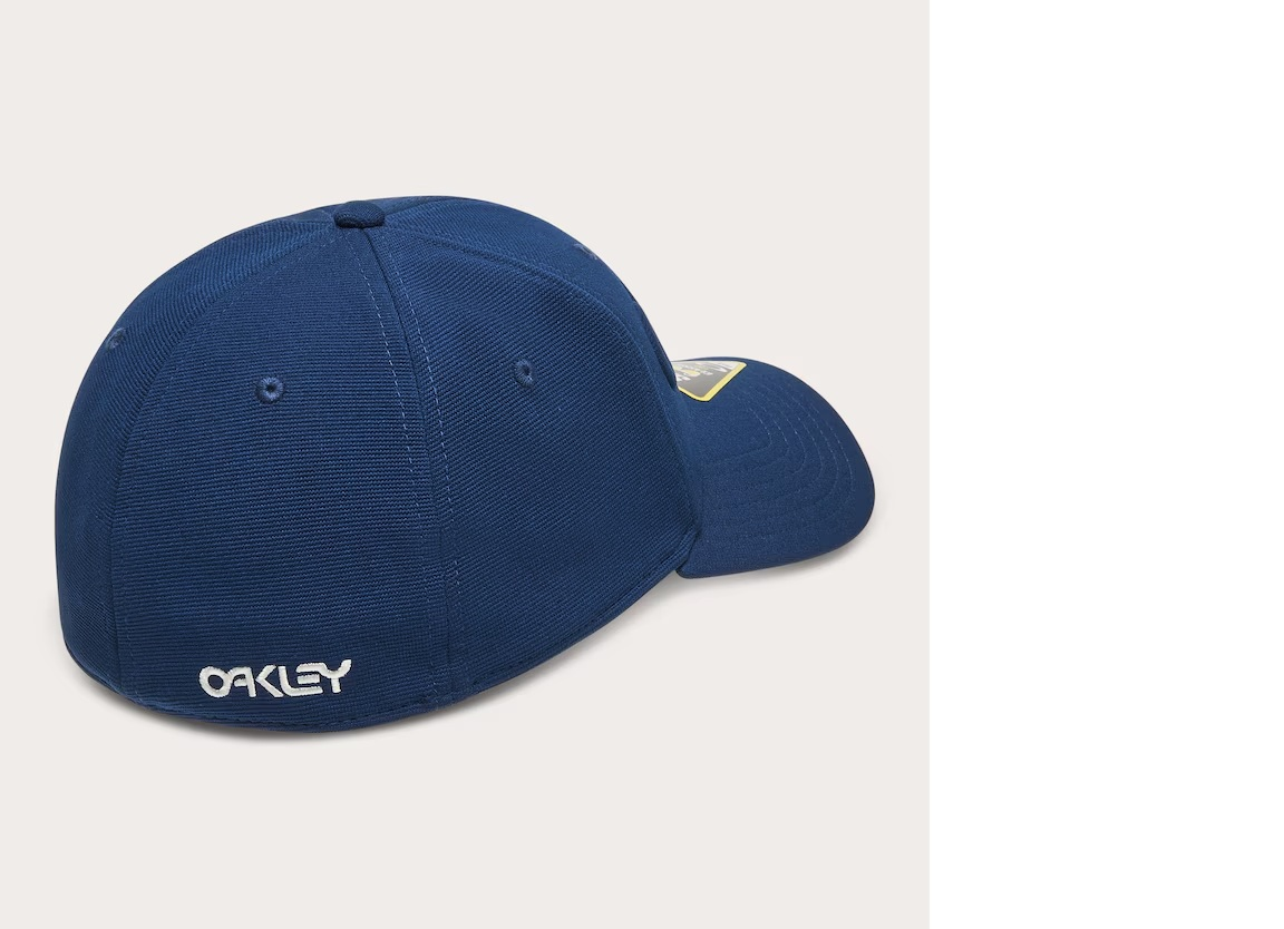oakley-cepure-6panel-stretch-embossed-blue