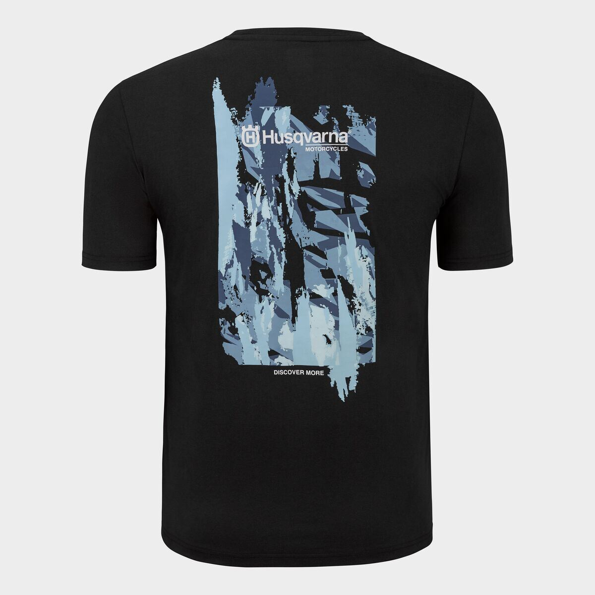 husqvarna-t-krekls-accelerate-tee-black-light-blue