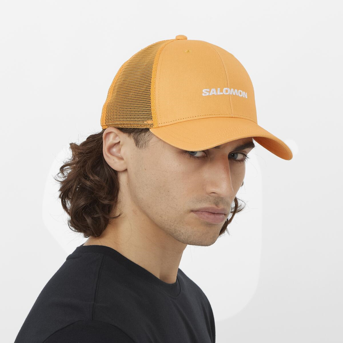 salomon-cepure-ar-nagu-trucker-warm-apricot-yellow