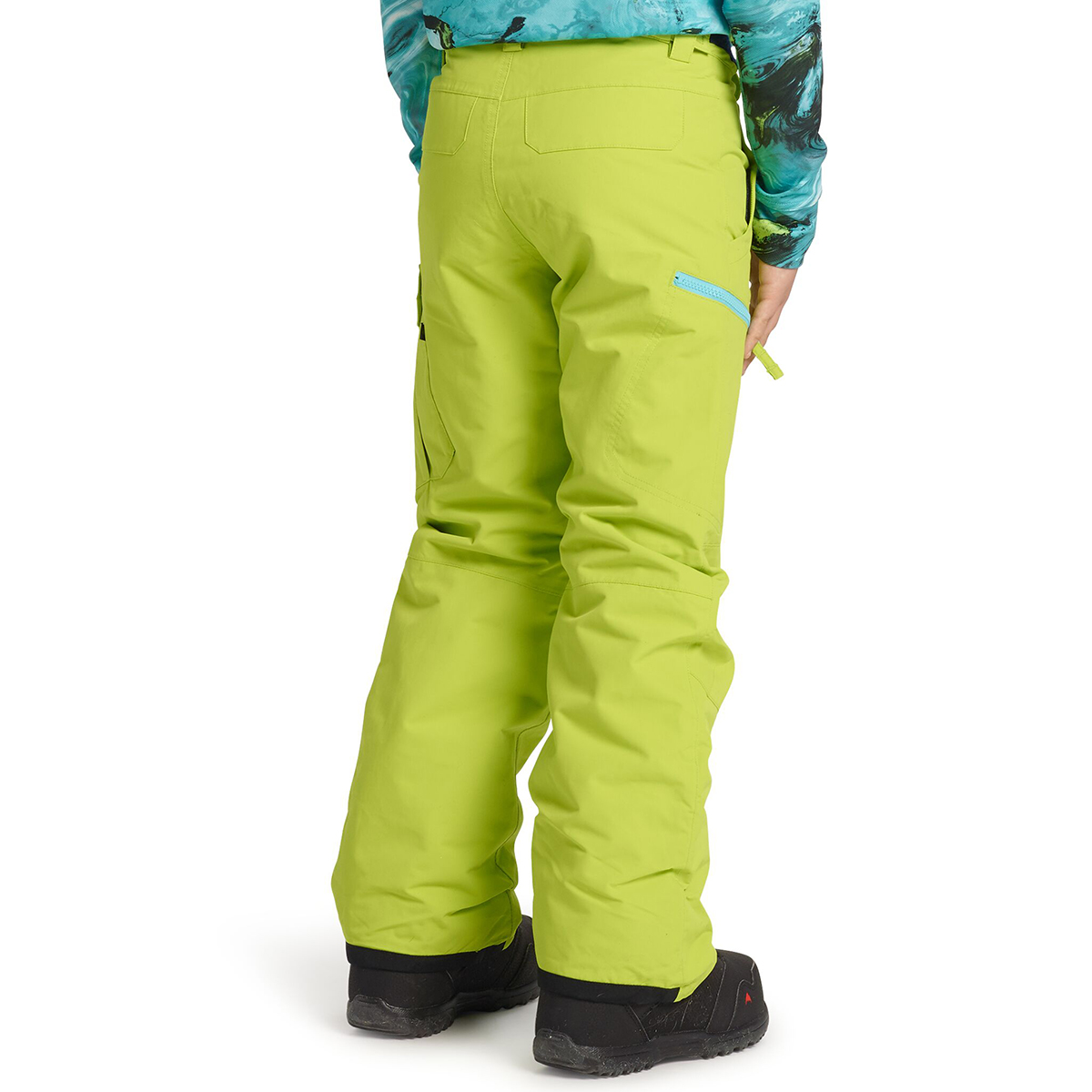 burton-bikses-boys-exile-cargo-lime-green