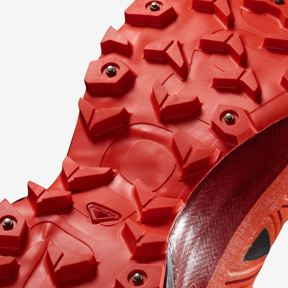 salomon-apavi-spikecross-5-gtx-black-red