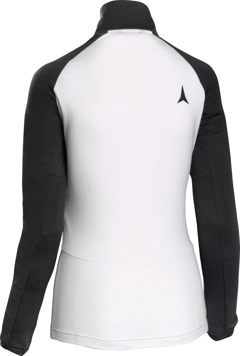 atomic-jaka-w-snowcloud-fleece-zip-neck-black-white