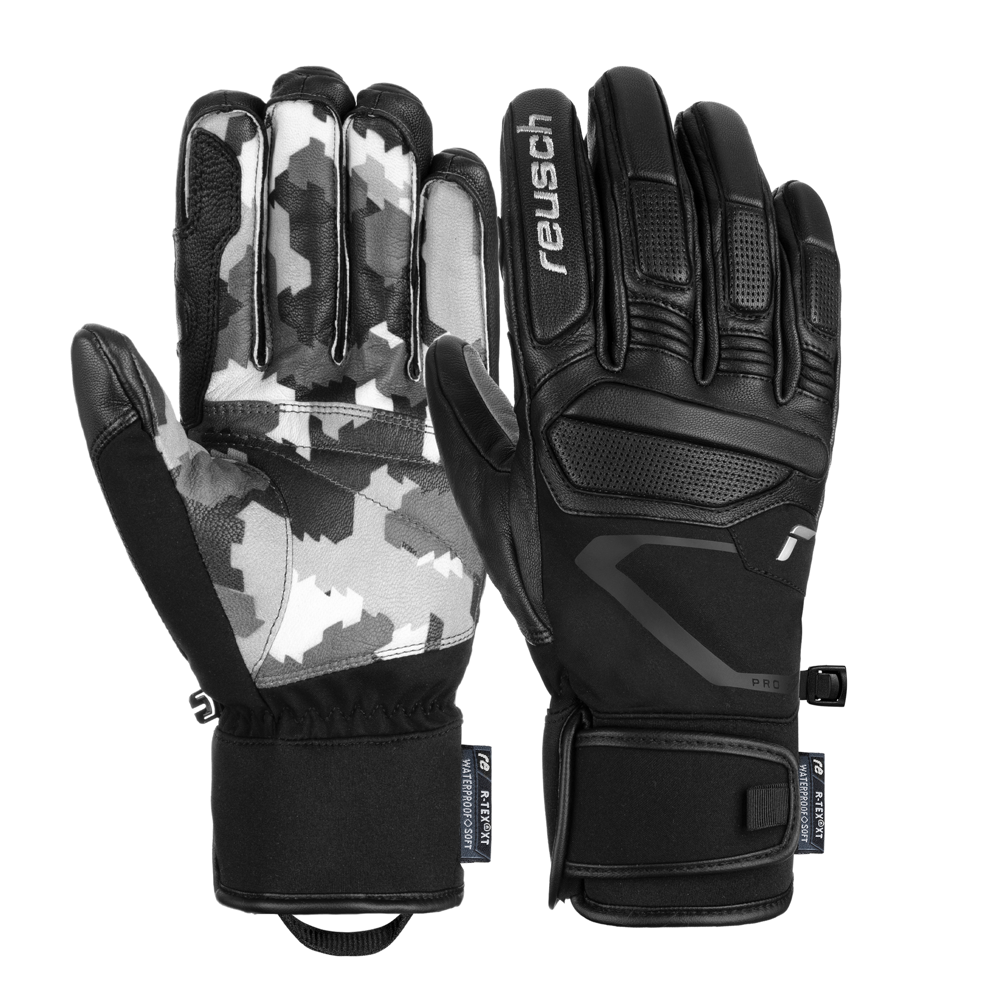 reusch-cimdi-marco-schwarz-black-grey-camo