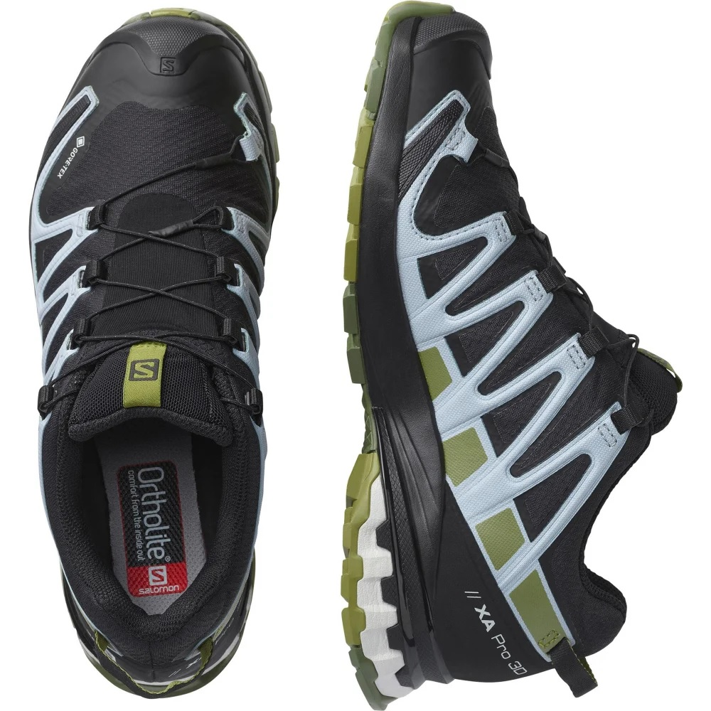 salomon-apavi-xa-pro-3d-v8-gtx-w-black-green-light-blue