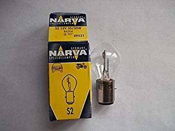 HUSQVARNA glödlampa 12V 35/35W BA20D