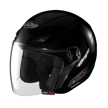 LAZER hjälm TEMPO GL Z-COM svartmetall