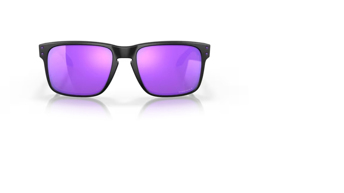 oakley-saulesbrilles-holbrook-matt-black-w-prizm-violet
