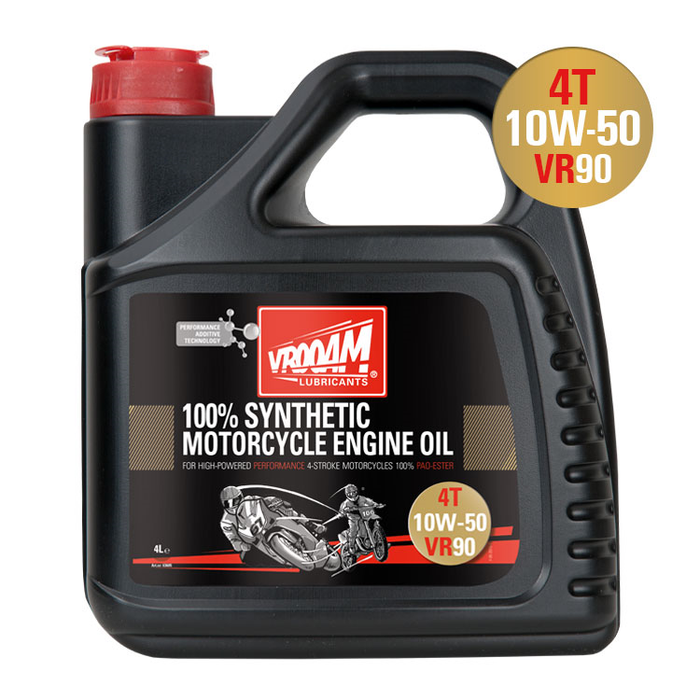 VROOAM 4T VR90 100 % syntetisk 10W-50 4L