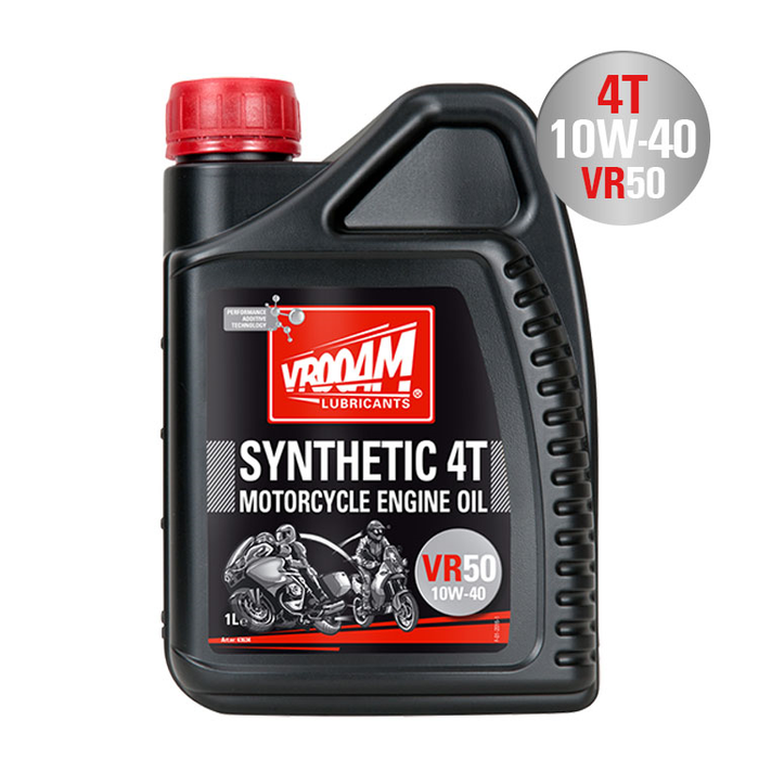 VROOAM olja 4T VR50 syntetisk 10W-40 1L