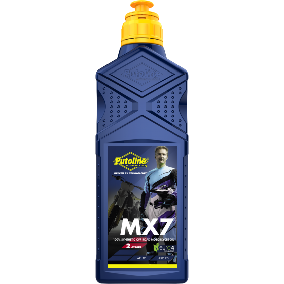 PUTOLINE olja 2T MX7 100% syntetisk 1L