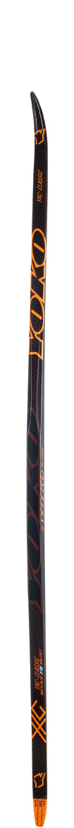 YOKO cross country skis with bindings YXC Classic Sr med